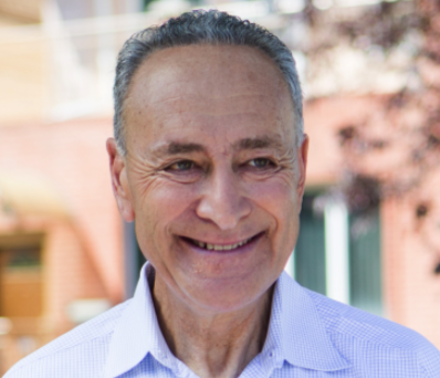 Headshot of Chuck Schumer